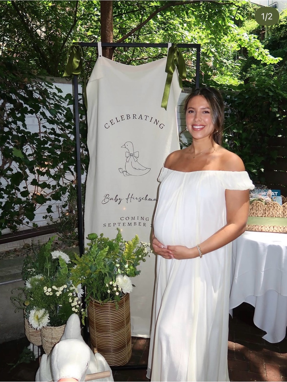 Staud Leda Dress Ivory - Picture 5 of 5